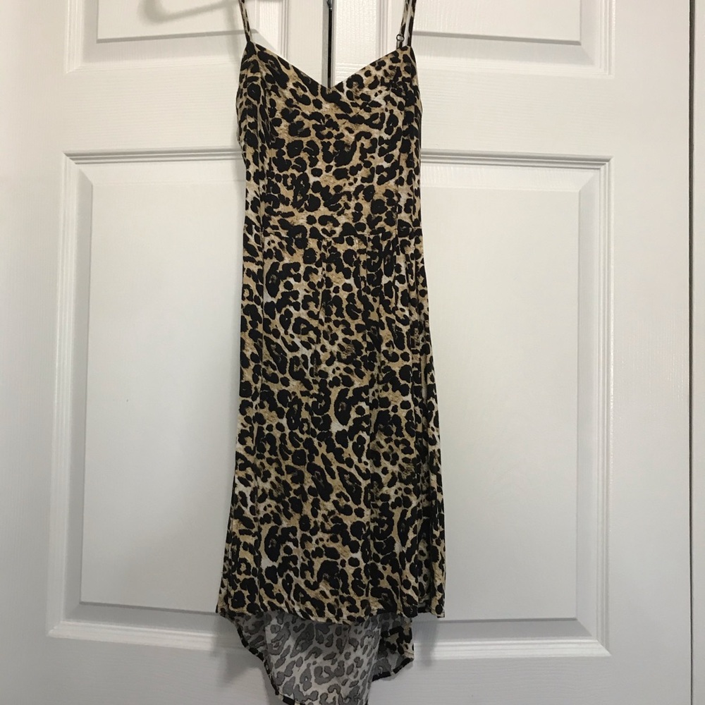 Cheetah Print Summer Dress